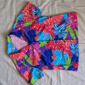 True Hawaiian Shirt Collar Button Down Medium